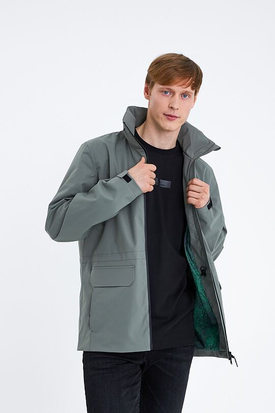Light water repellant parka jacket 3 | GREEN | Audimas