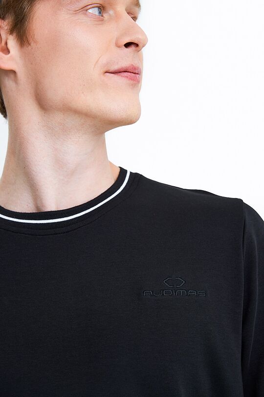 Short sleeve t-shirt 2 | BLACK | Audimas