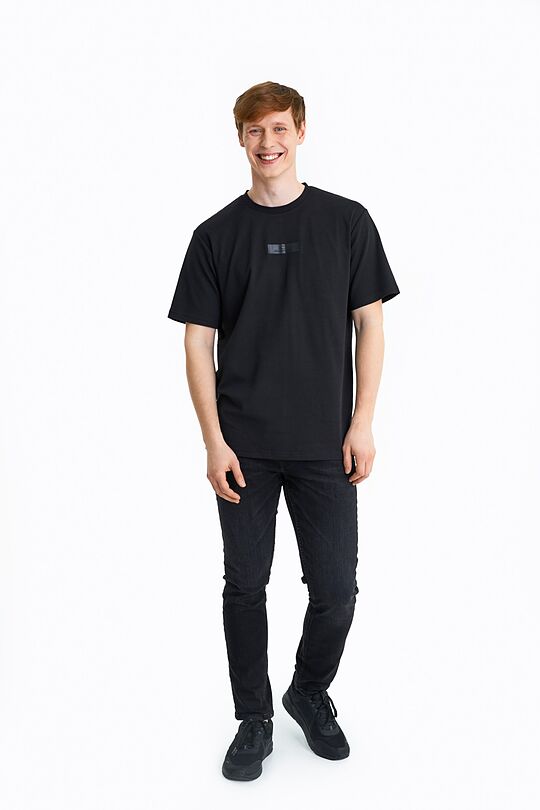 Oversized t-shirt 4 | BLACK | Audimas