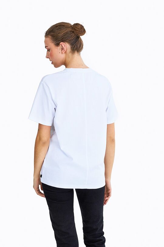 Oversized boyfriend t-shirt 2 | WHITE | Audimas