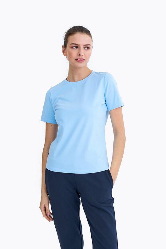 Organic cotton essential t-shirt 1 | BLUE | Audimas