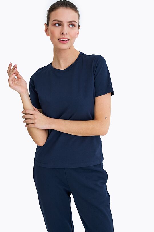 Organic cotton essential t-shirt 1 | BLUE | Audimas