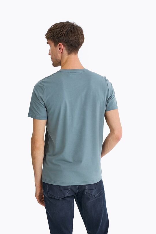 Organic cotton printed t-shirt 3 | GREEN | Audimas