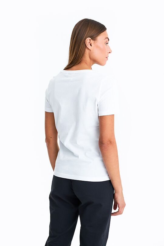 Cotton t-shirt 2 | WHITE | Audimas