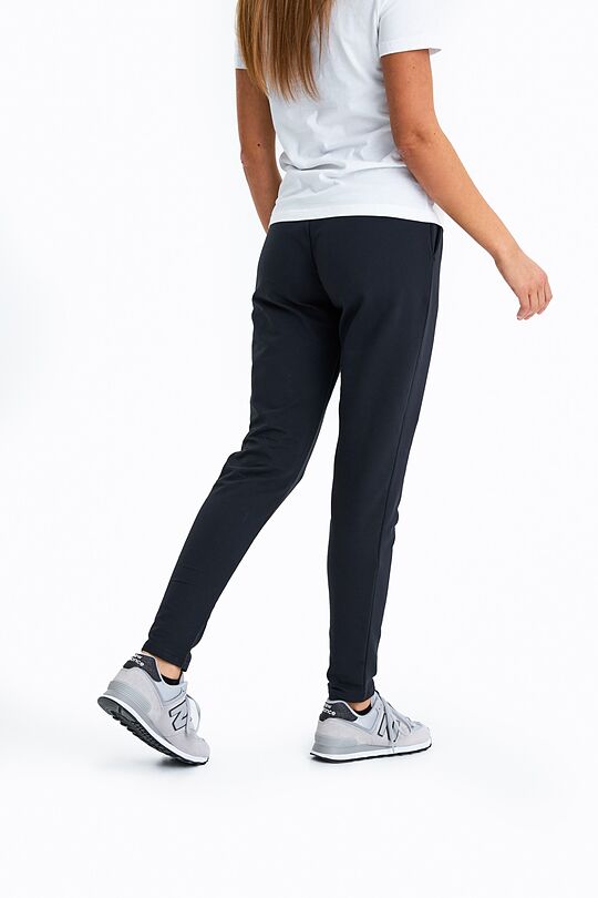 Stretch slim fit sweatpants 3 | BLACK | Audimas