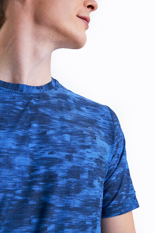 Printed training t-shirt 3 | BLUE | Audimas