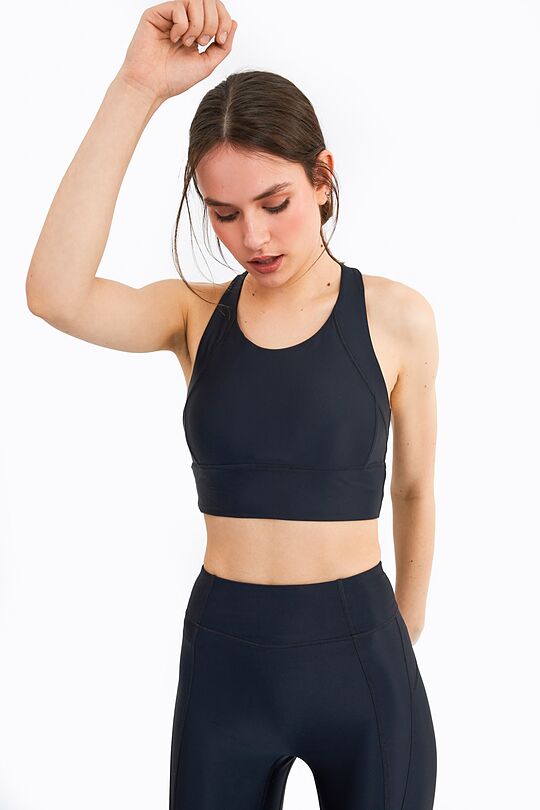 Medium support sports bra 4 | BLACK | Audimas