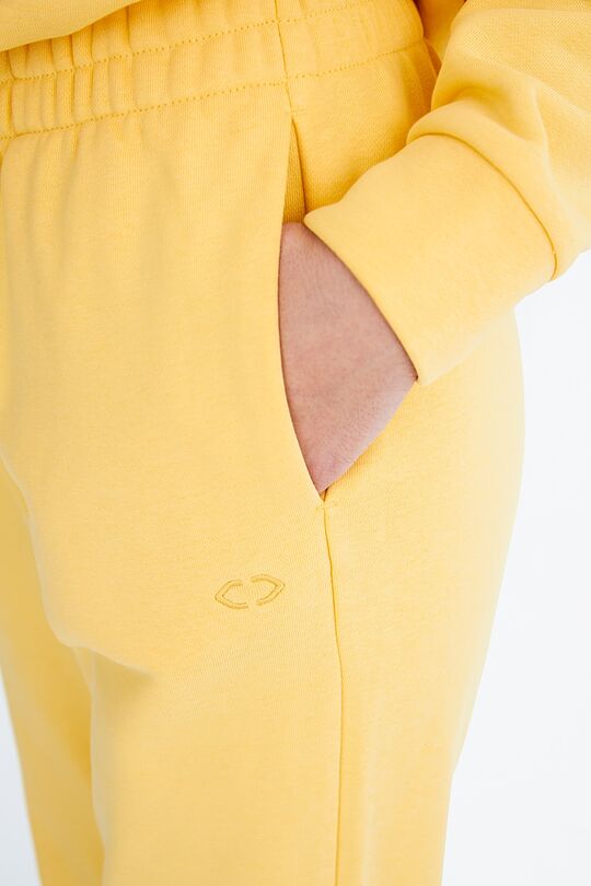 Oversized high-rise sweatpants 4 | YELLOW | Audimas