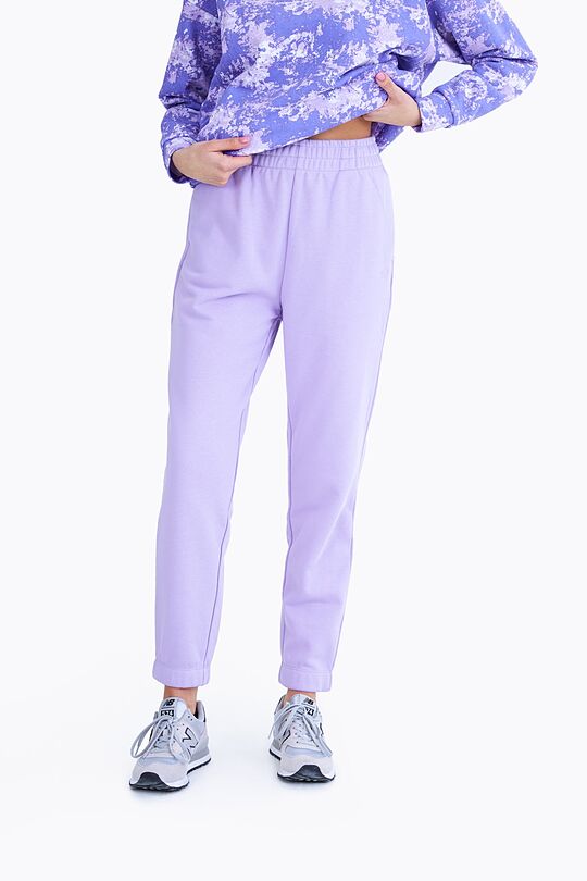 Oversized high-rise sweatpants 2 | PURPLE | Audimas