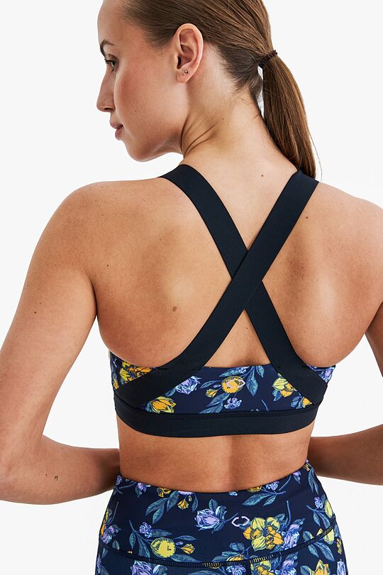 Functional sports bra 2 | NAVY BLAZER PRINTED | Audimas