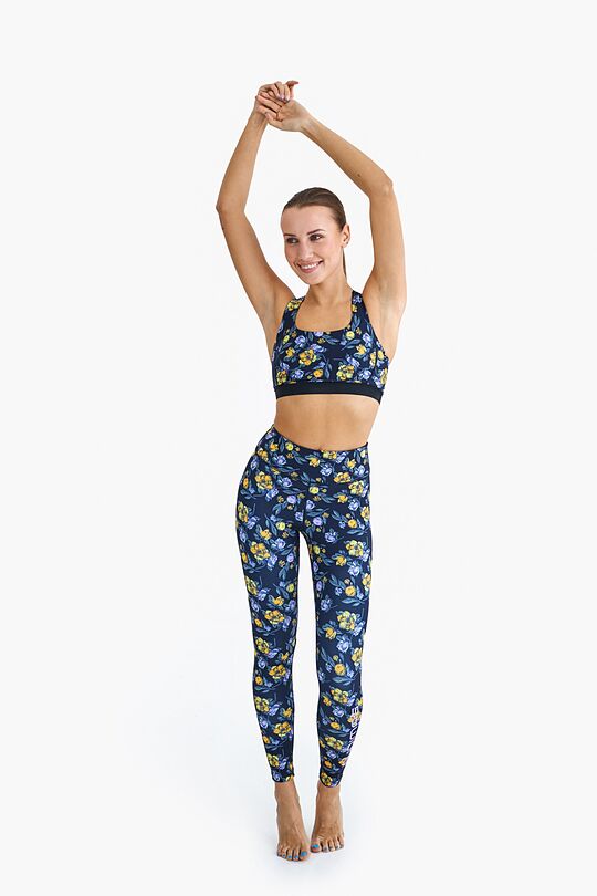 Functional sports bra 5 | NAVY BLAZER PRINTED | Audimas