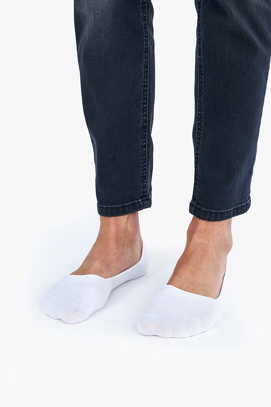 Invisible cotton socks 1 | WHITE | Audimas