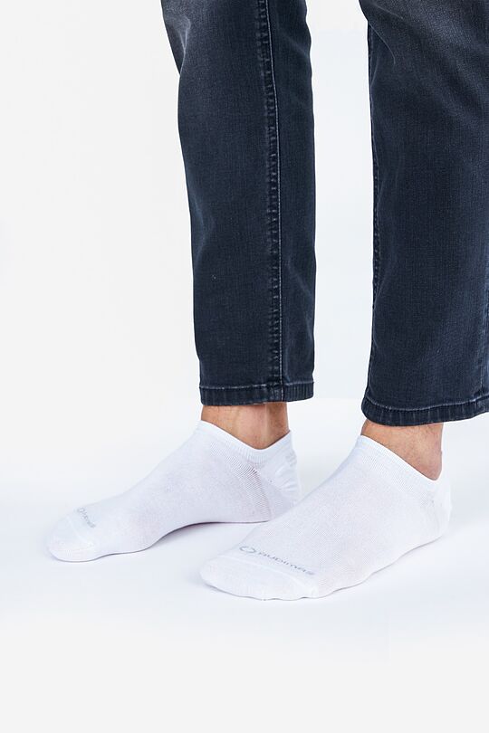 Short viscose socks 1 | WHITE | Audimas