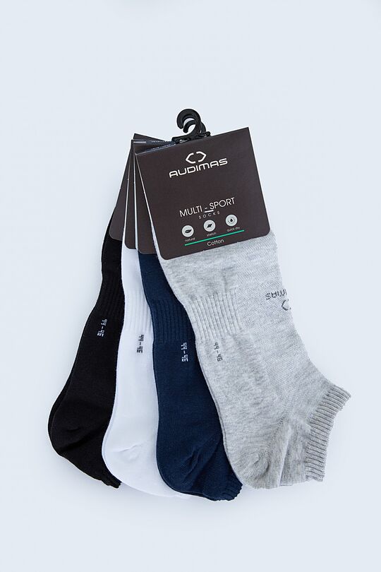 Short cotton socks 3 | GREY | Audimas
