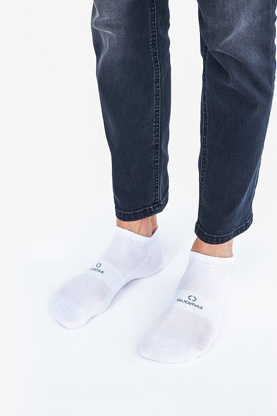 Short cotton socks 1 | WHITE | Audimas