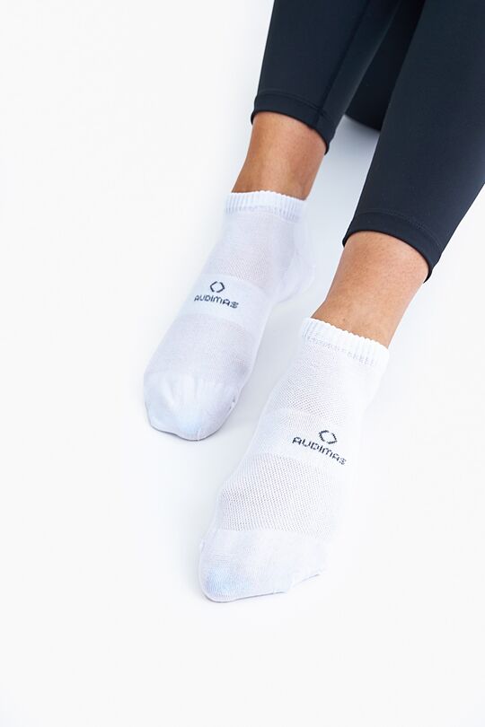 Short cotton socks 2 | WHITE | Audimas