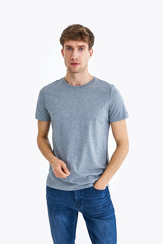 Cotton t-shirt 1 | GREY/MELANGE | Audimas
