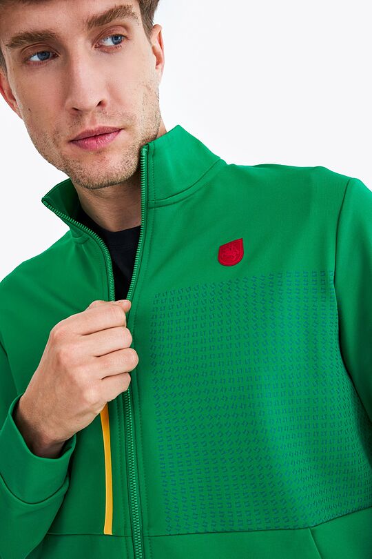 Wowen zip through jacket 3 | GREEN | Audimas