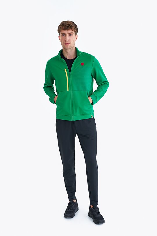 Wowen zip through jacket 5 | GREEN | Audimas