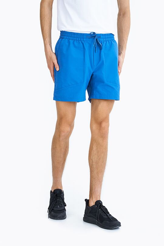 Drawstring wowen shorts 2 | BLUE | Audimas