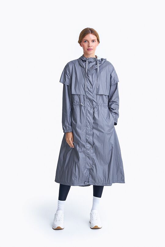 Long adjustable waist parka 9 | GREY | Audimas