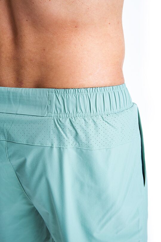 2 in 1 training/swim shorts 6 | GREEN/ KHAKI / LIME GREEN | Audimas