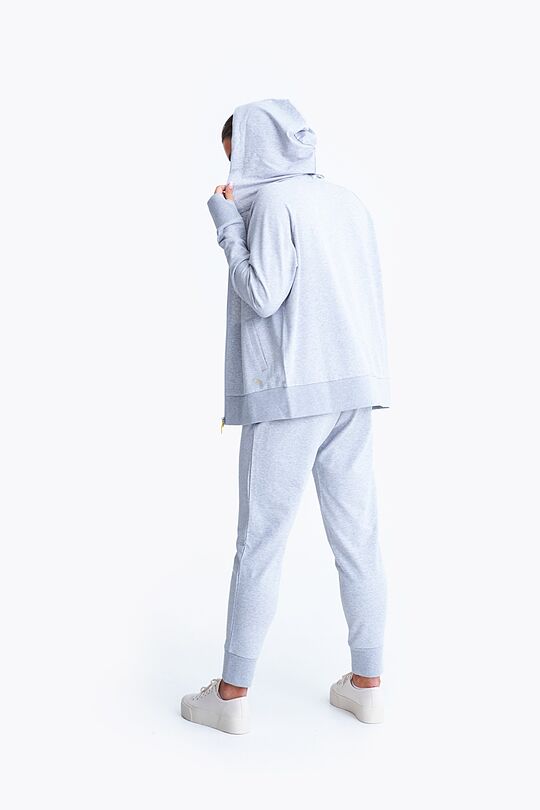 Modal zip through hoodie 3 | GREY | Audimas