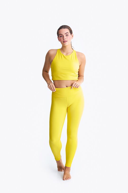 Ribbed sports bra 8 | YELLOW | Audimas