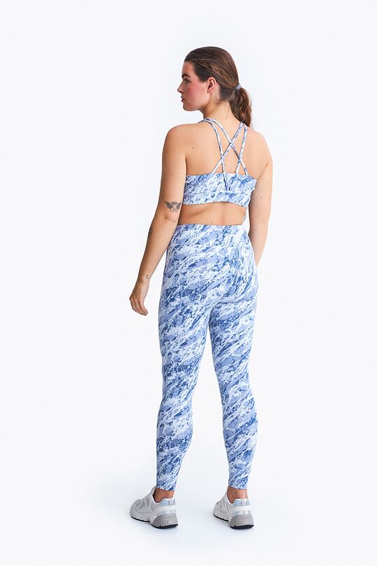 Light support printed sports bra 7 | BLUE | Audimas