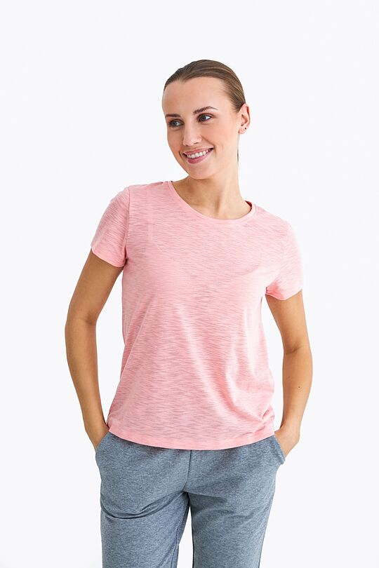 Short sleeves t-shirt 1 | ROŽINĖ | Audimas