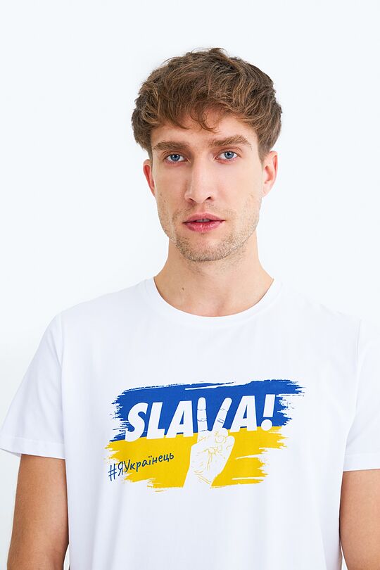 Stand with Ukraine – short sleeve T-shirt 2 | BALTA1 | Audimas