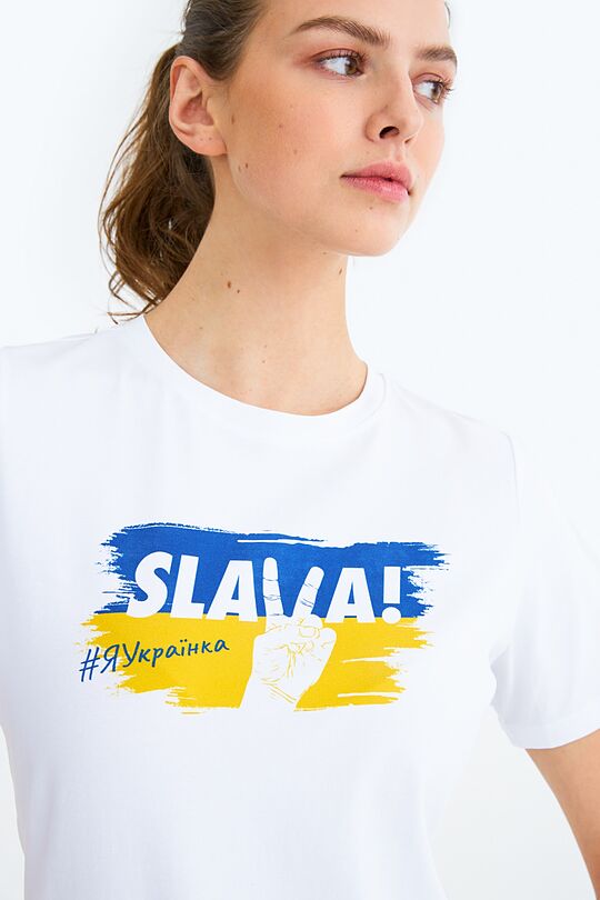 Stand with Ukraine – short sleeve T-shirt 2 | BALTA1 | Audimas