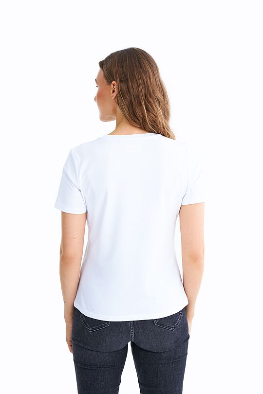 Green way to live T-shirt 3 | WHITE P18 | Audimas