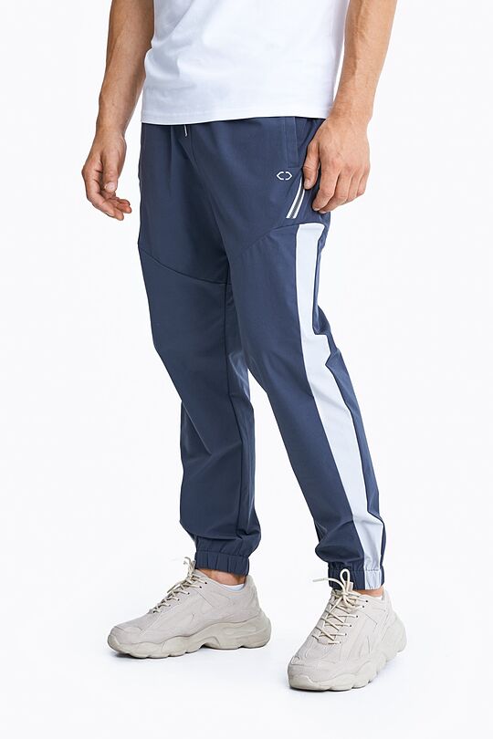 Drawstring wowen trousers 2 | BLUE | Audimas