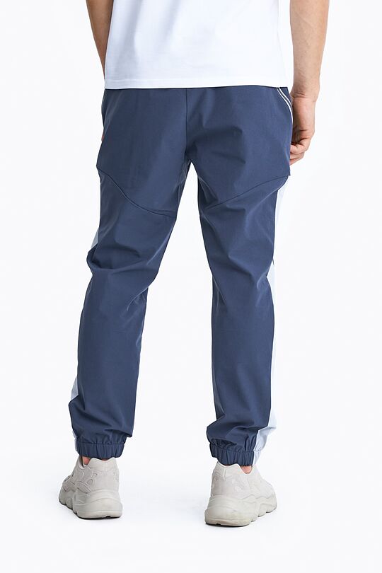 Drawstring wowen trousers 3 | BLUE | Audimas