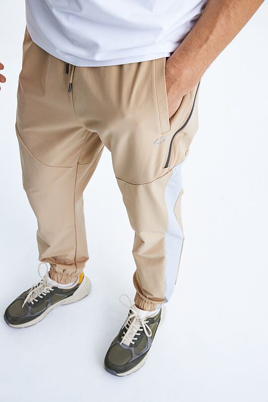 Drawstring wowen trousers 4 | BROWN | Audimas