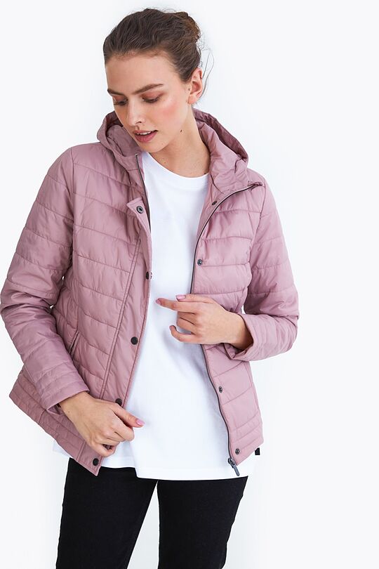 Short transitional jacket 6 | PINK | Audimas