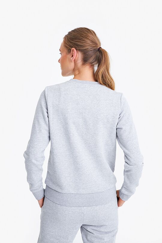 Organic cotton crewneck 2 | GREY | Audimas