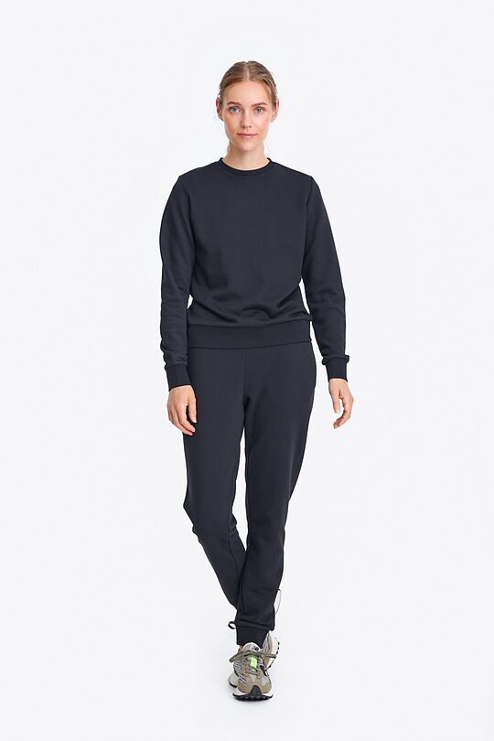 Entry cotton terry sweatpants 1 | BLACK | Audimas