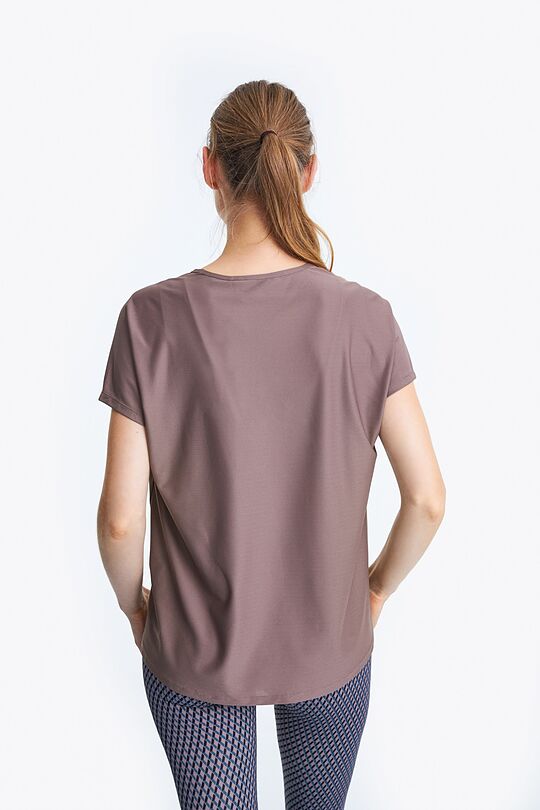 Active functional t-shirt 5 | BROWN | Audimas