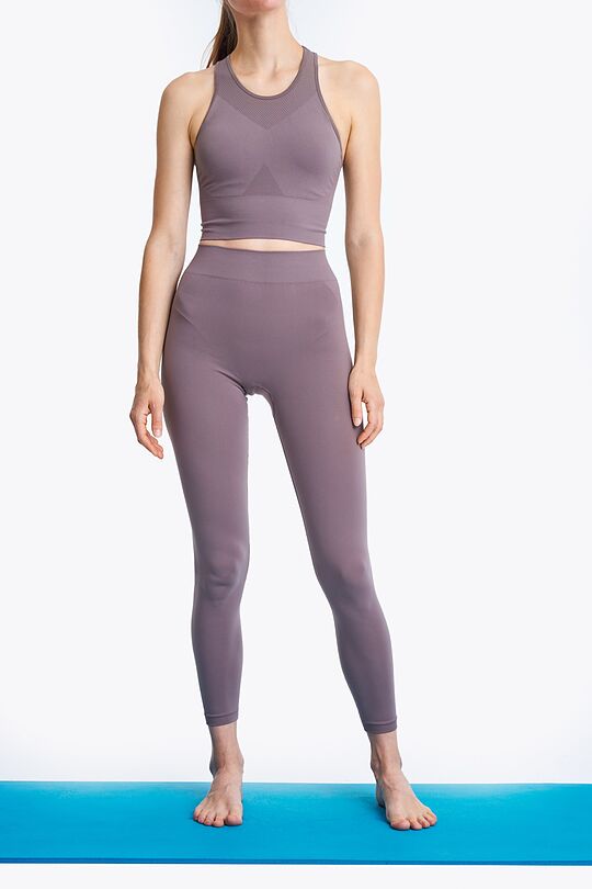 Seamless leggings 2 | BROWN | Audimas