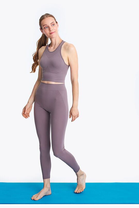 Seamless leggings 5 | BROWN | Audimas