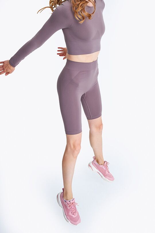 Seamless biker shorts 1 | BROWN | Audimas