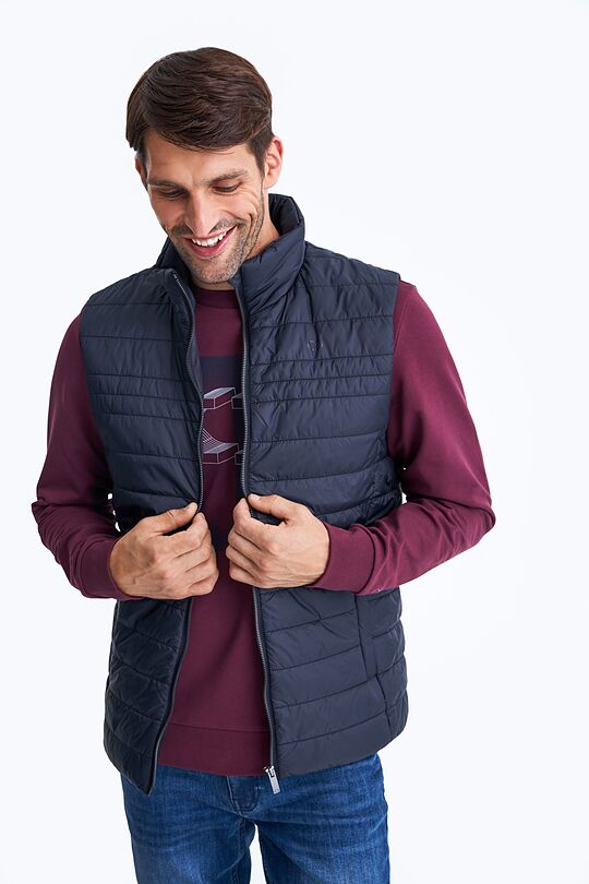 Thermore insulated padded vest 6 | BLACK | Audimas