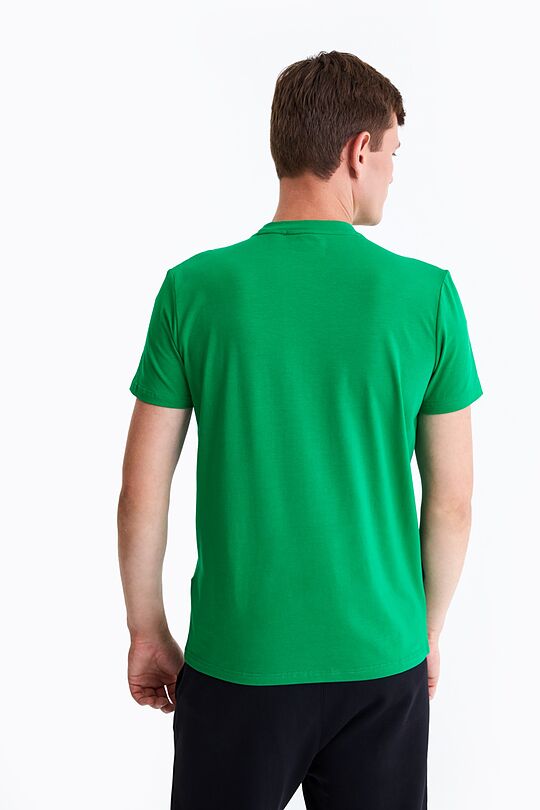 Cotton printed t-shirt 5 | GREEN | Audimas