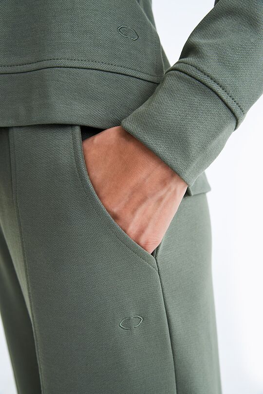 Wide leg trousers 5 | GREEN/ KHAKI / LIME GREEN | Audimas