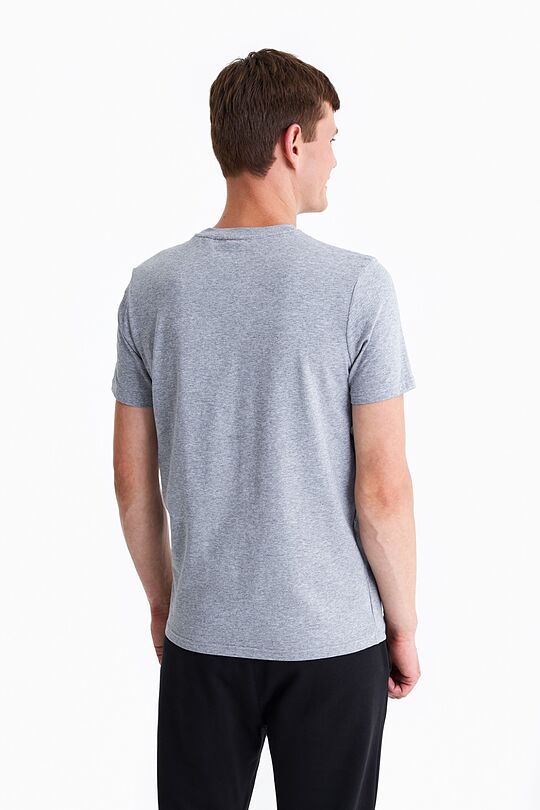 Cotton essential t-shirt 2 | GREY/MELANGE | Audimas