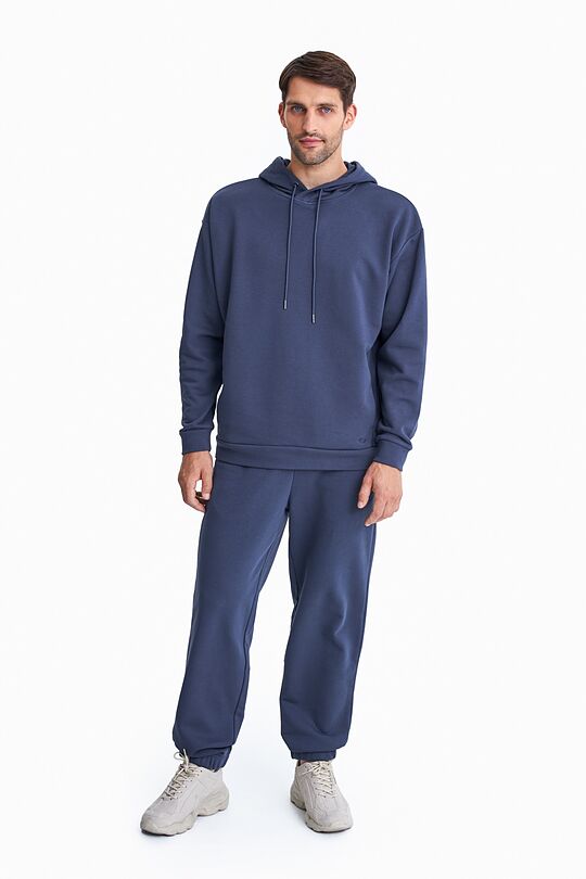 Oversized organic cotton sweatpants 1 | GREY | Audimas