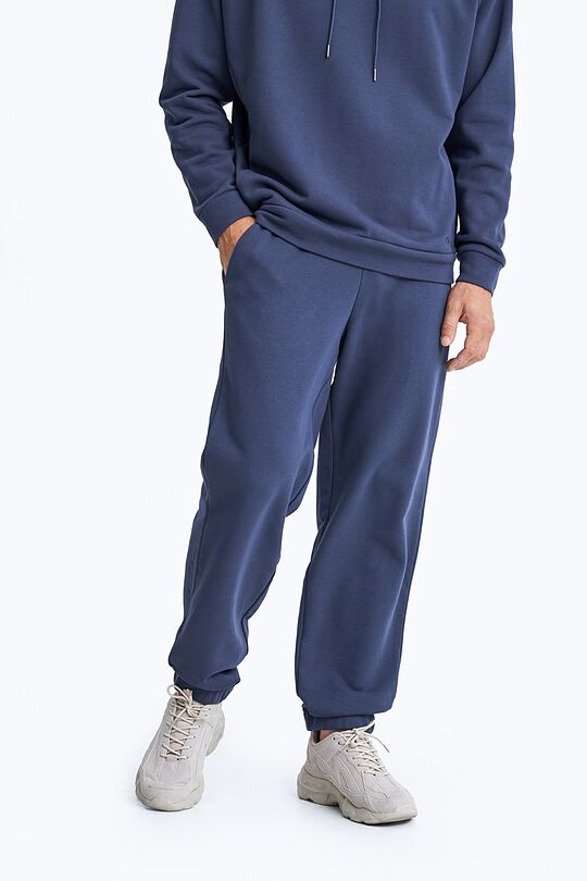 Oversized organic cotton sweatpants 2 | GREY | Audimas