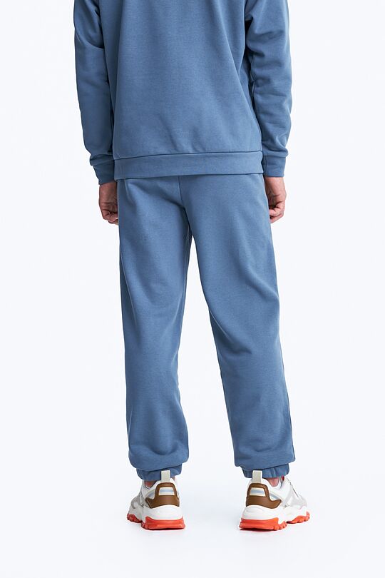 Oversized organic cotton sweatpants 3 | BLUE | Audimas